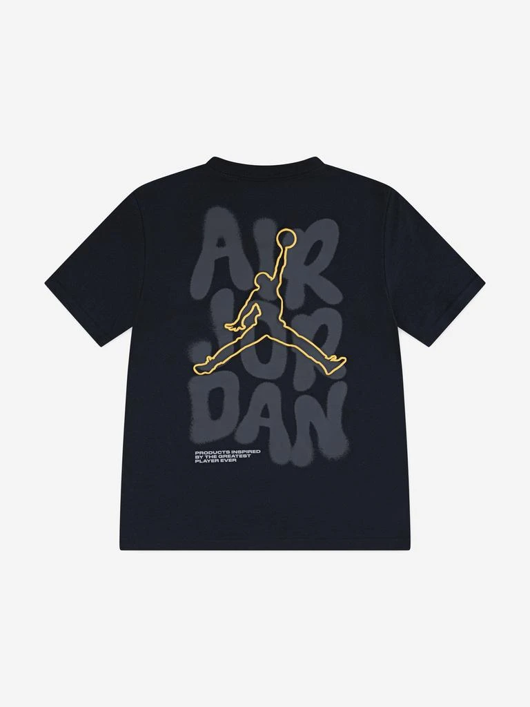 Jordan Jordan Boys 23 Throw Up T-Shirt in Black 2