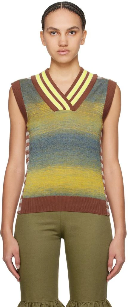PAULA CANOVAS DEL VAS Multicolor Hot Vest 1