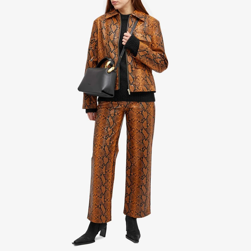 Kitri KITRI Wilma Snakeskin Vinyl Jacket 4