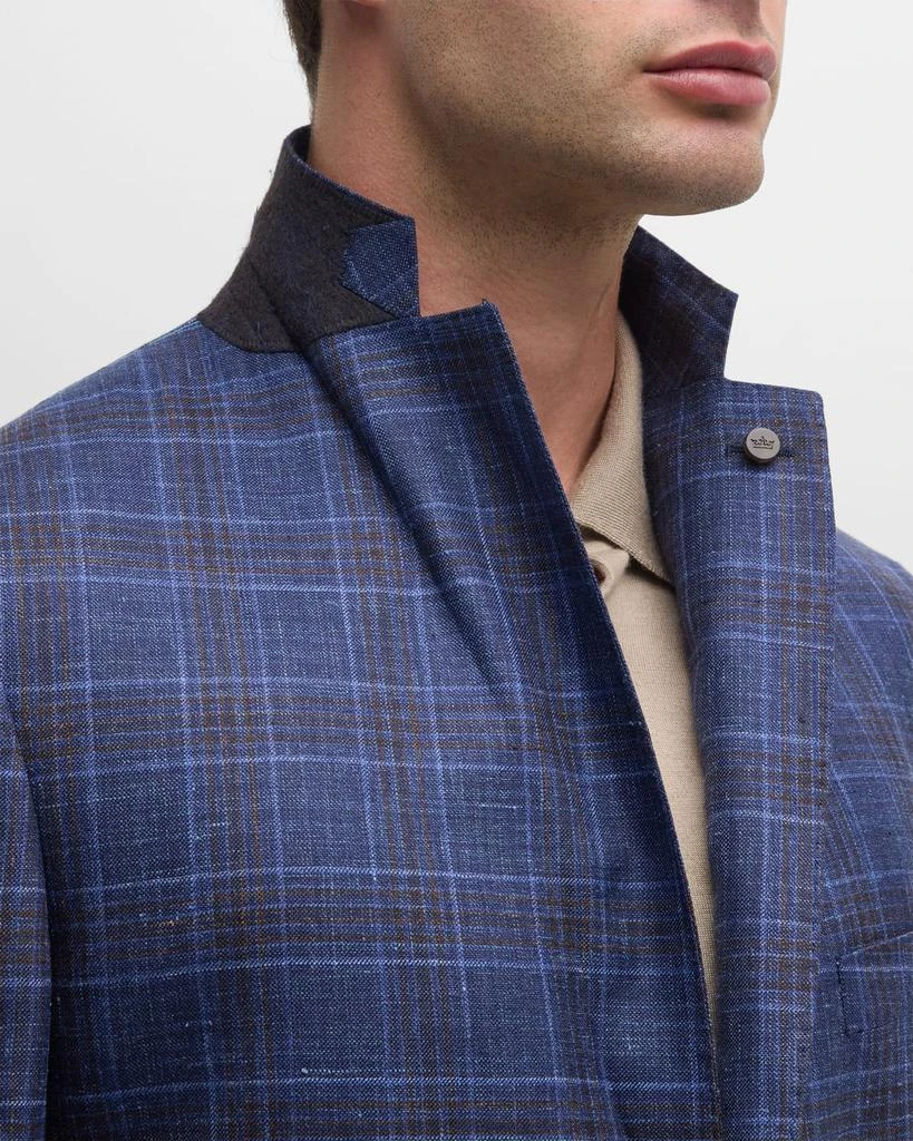 Peter Millar Men's Lowell Plaid Two-Button Sport Coat 7