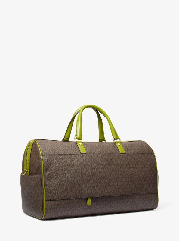 Michael Kors Bedford Travel Extra-Large Signature Logo Stripe Weekender Bag 3