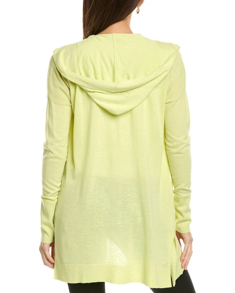 FORTE_FORTE Hooded Drape Silk & Cashmere-Blend Cardigan 2