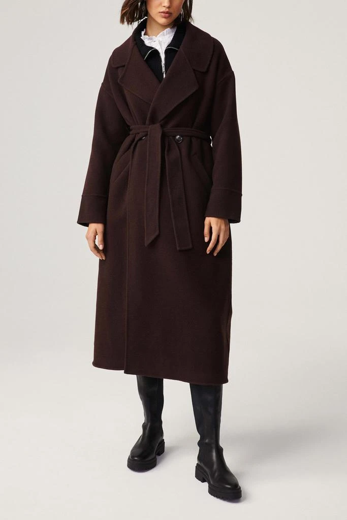 Ba&Sh Manteau George Choco Femme – On Sale Now with Up to 72