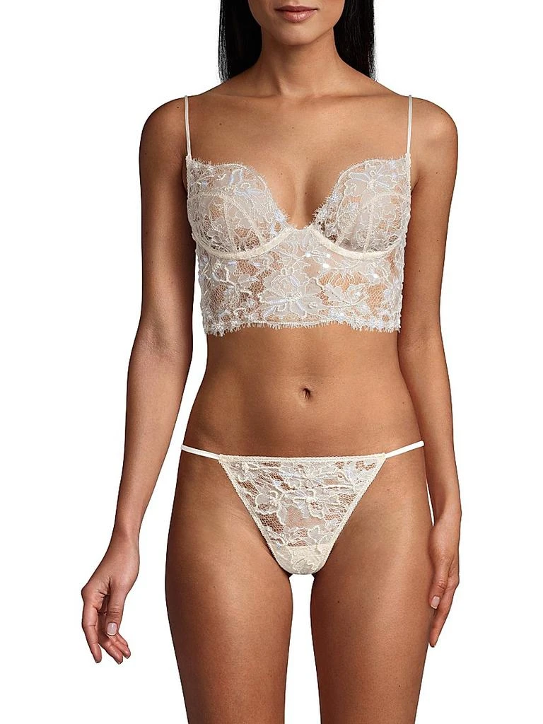 Kiki De Montparnasse Beaded Long-Line Bra 3