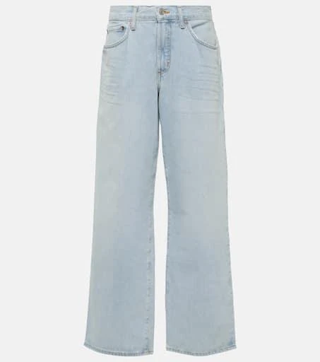 AGOLDE Fusion Jean mid-rise wide-leg jeans 1