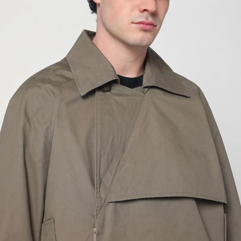 Entire Studios Cropped khaki cotton jacket 4