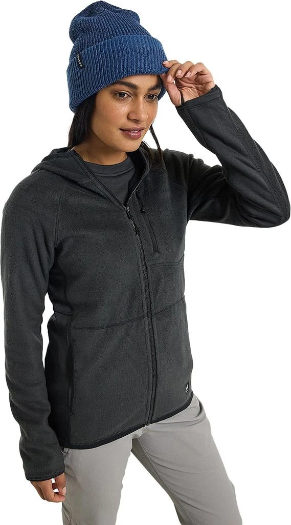 Burton Stockrun Warmest Hooded Full-Zip Fleece Sweatshirt - Women
s 3