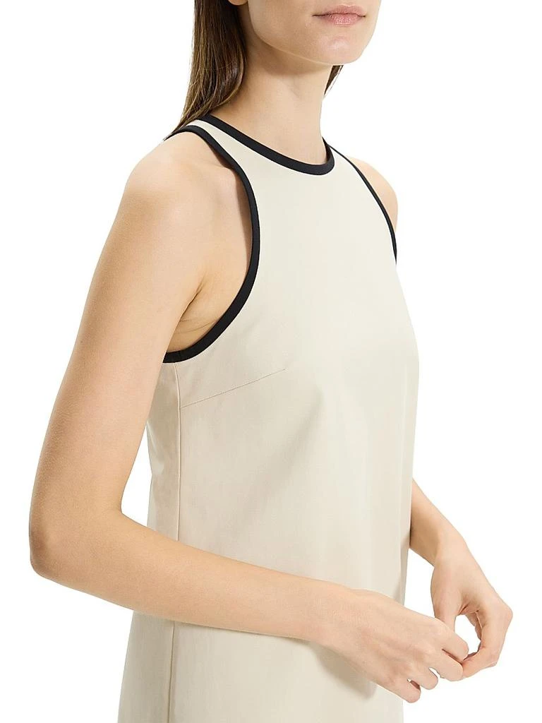 Theory Cotton-Blend Shift Dress 6