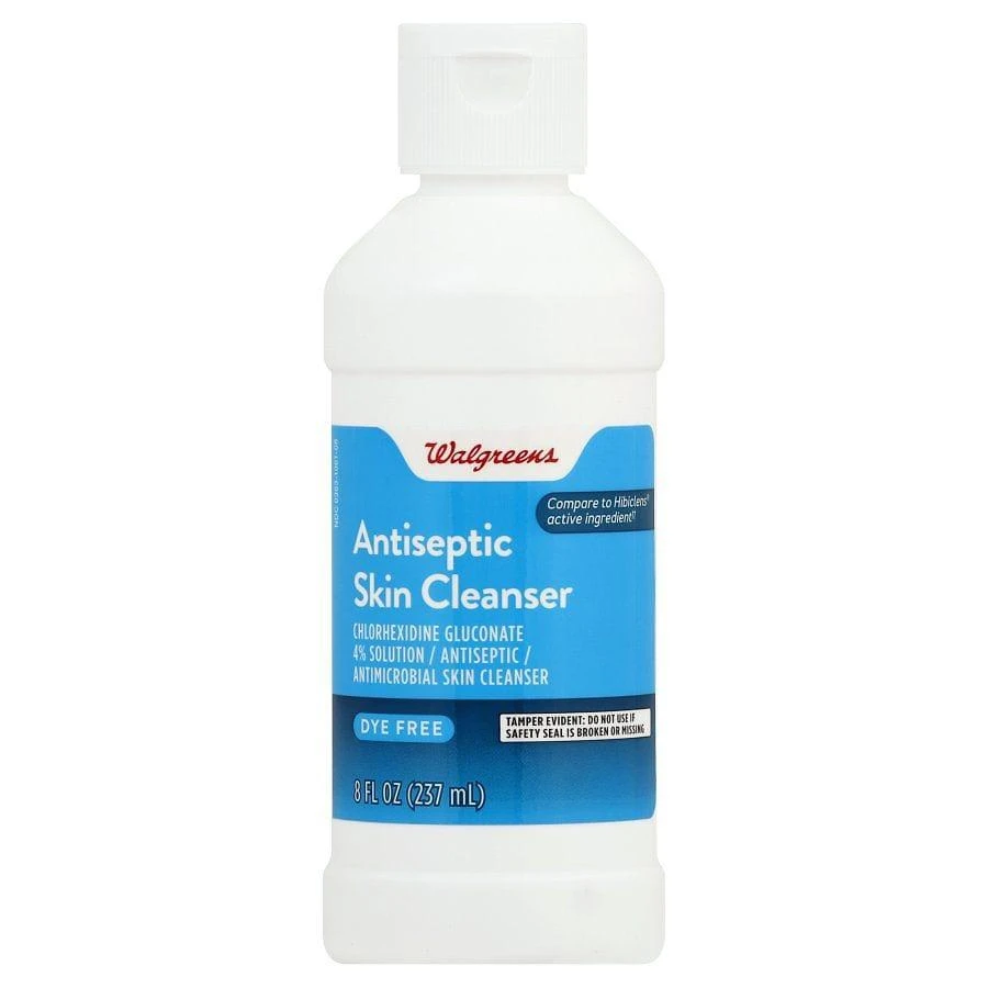 Walgreens Dye-Free Antiseptic Skin Cleanser 1