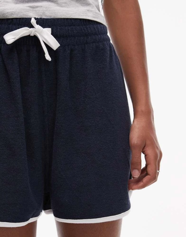 Tommy Hilfiger Tommy Hilfiger terry shorts in Navy Blue 3