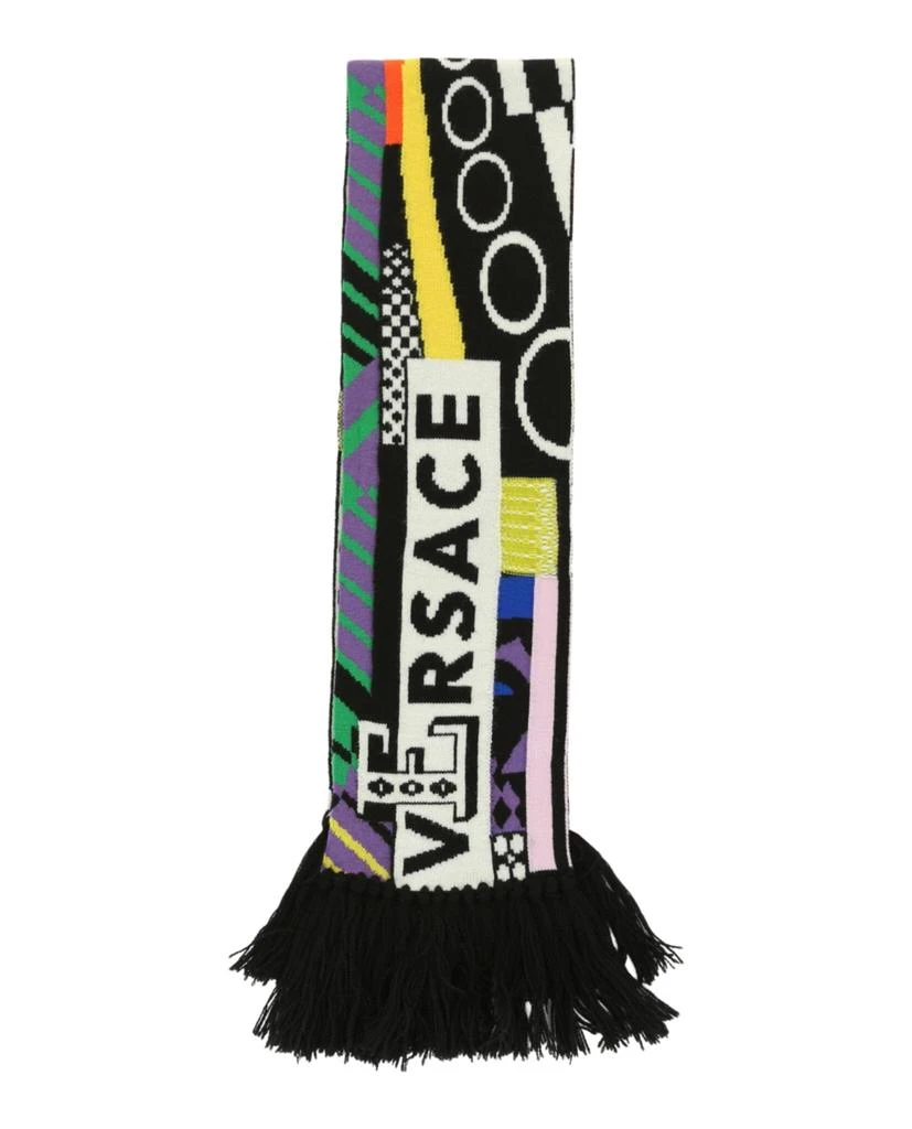 Versace Multi-Pattern Scarf 1