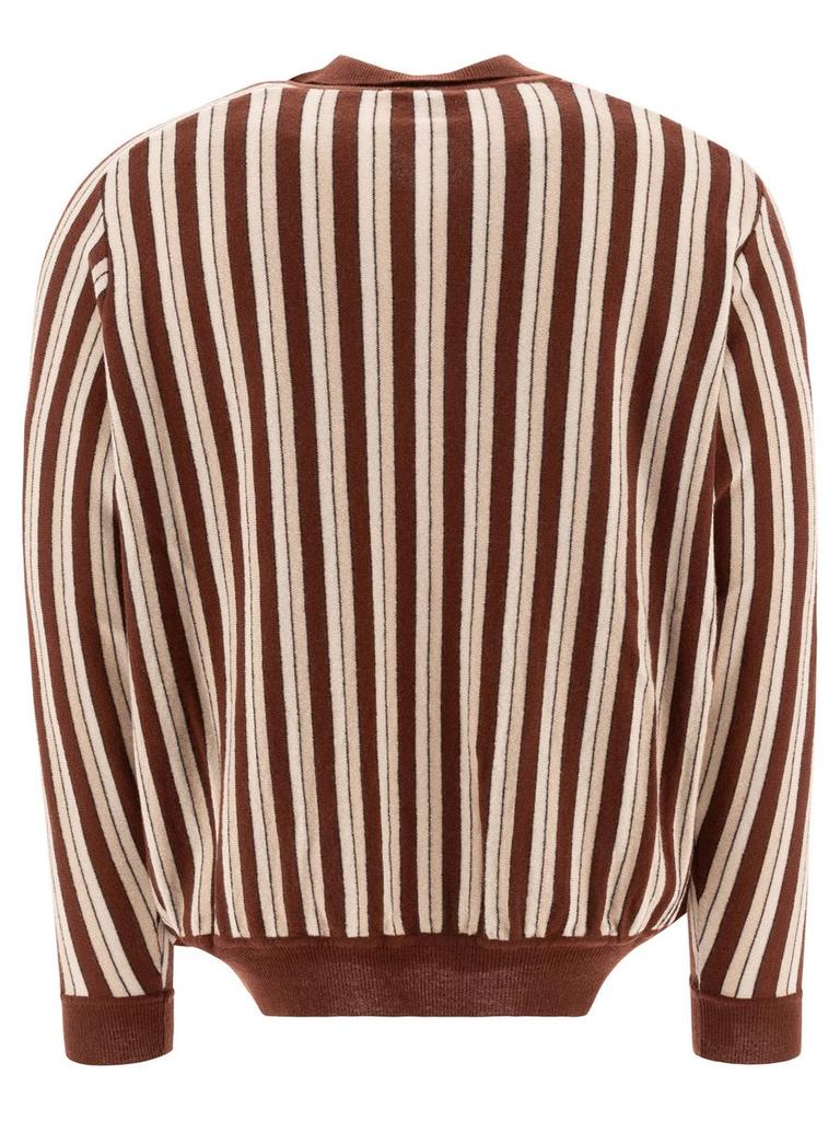BODE Bode "Hogan Stripe" Polo Shirt