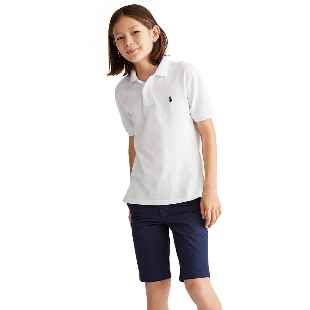 Polo Ralph Lauren Big Boys Cotton Mesh Logo Polo Shirt