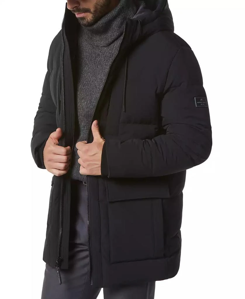 Marc New York by Andrew Marc Men's Silverton Crinkle Down Parka with Top Stitching 3