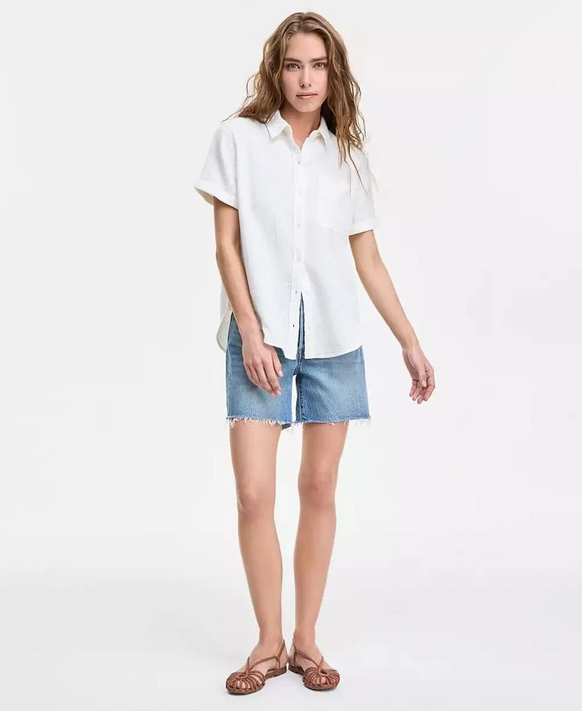 Levi's Women's Darlene Short-Sleeve Utility Shirt 2