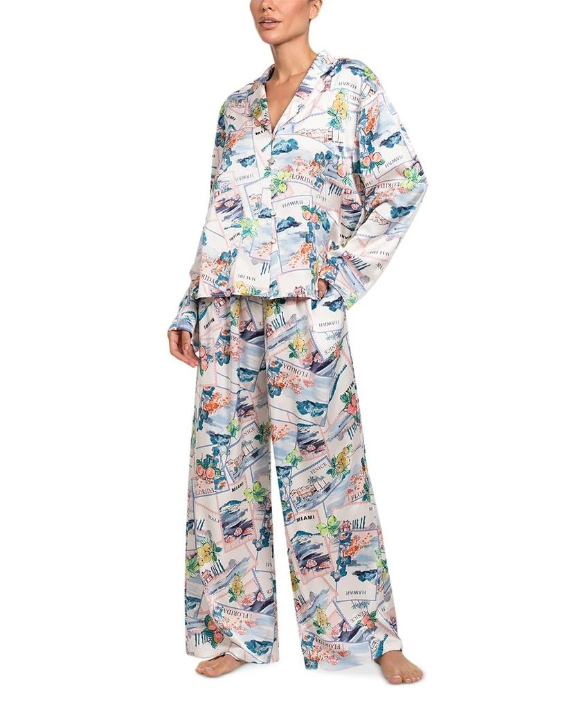 Midnight Bakery Satin Pajama Set 1