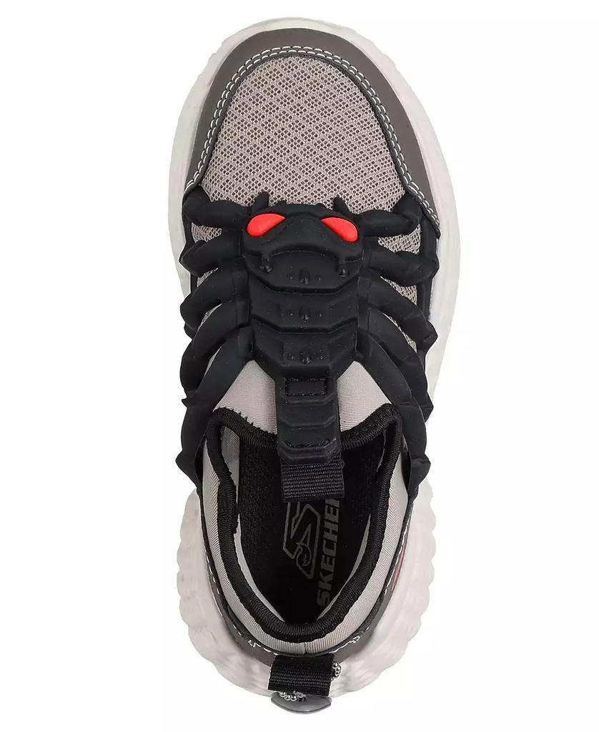 SKECHERS Little Boys' Monster - Creature-Brisk Slip-On Athletic Sneakers from Finish Line 3