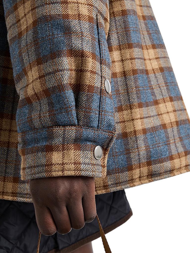 Prada Checked Wool Twill Lumberjack Jacket - Jackets - Free