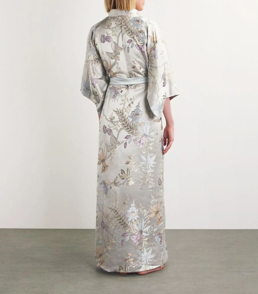 Daniel Hanson Silk Floral Kimono 3