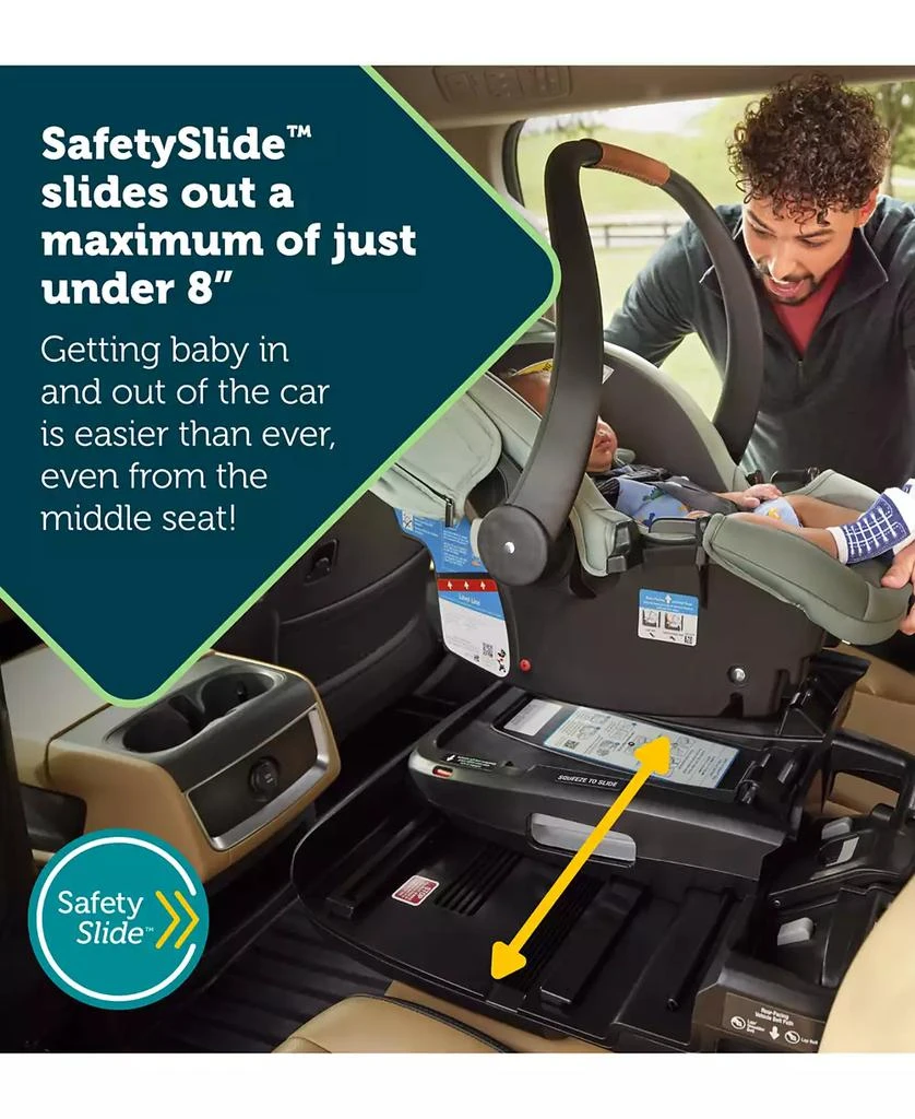 Safety 1st Baby Onboard Slide DLX Safety Slide Base Car Seat 12