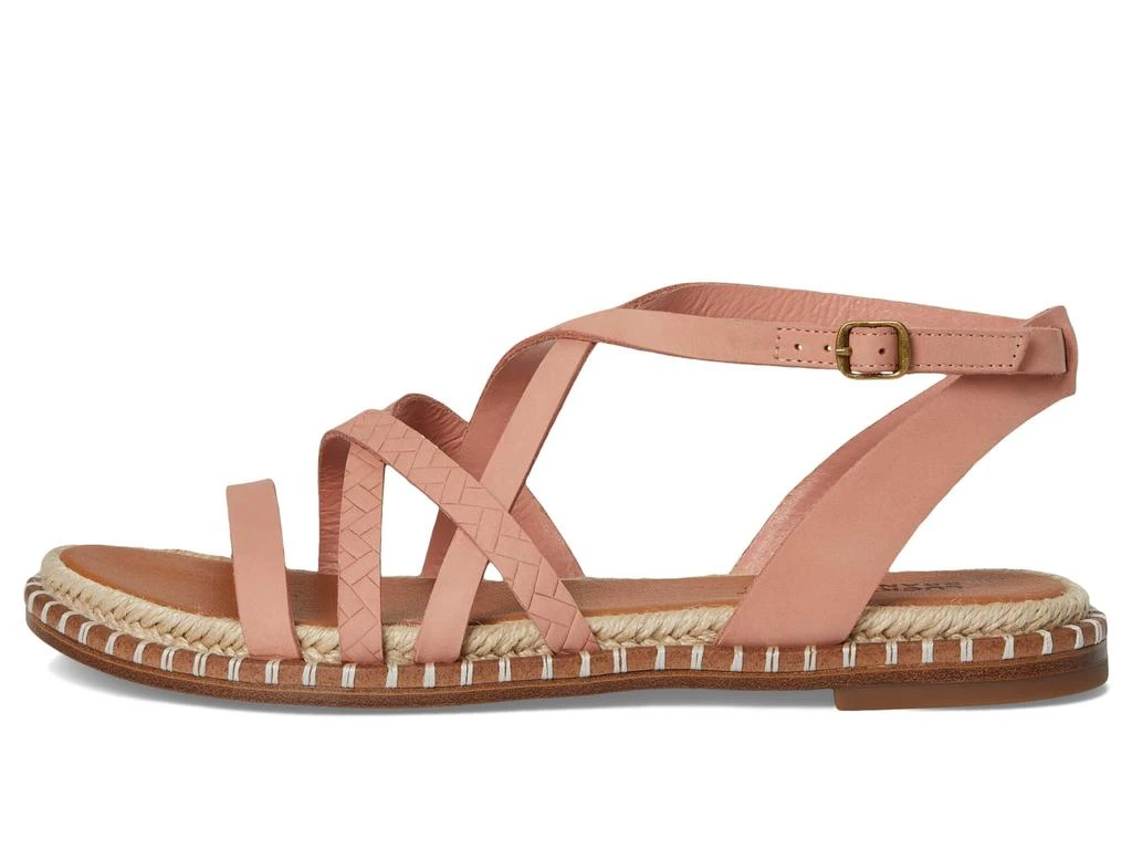 Lucky Brand Kielly Cross Strap Flat Sandals 4