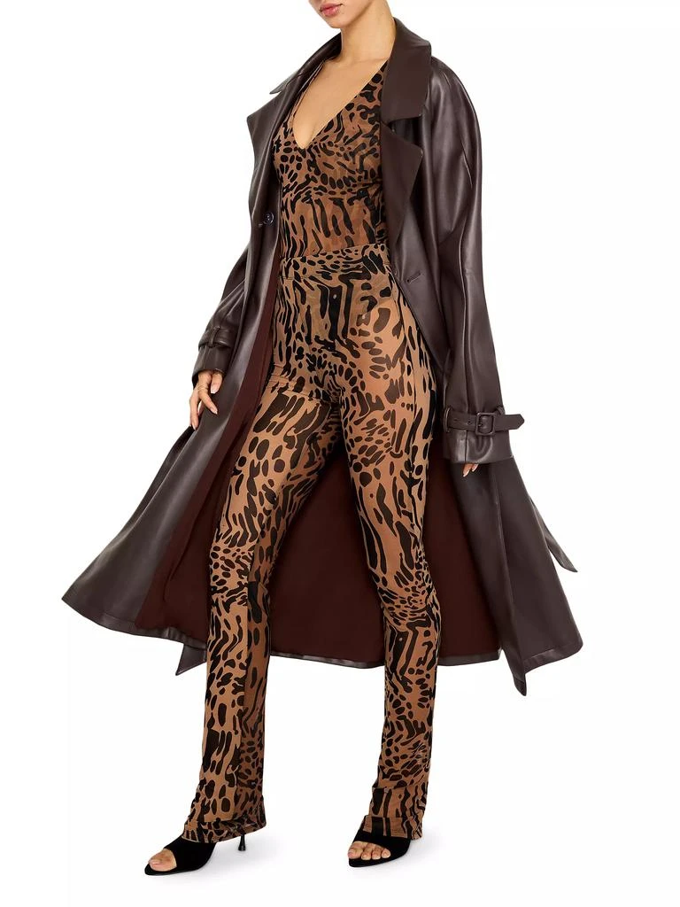 Good American Leopard Mesh Bodysuit 2