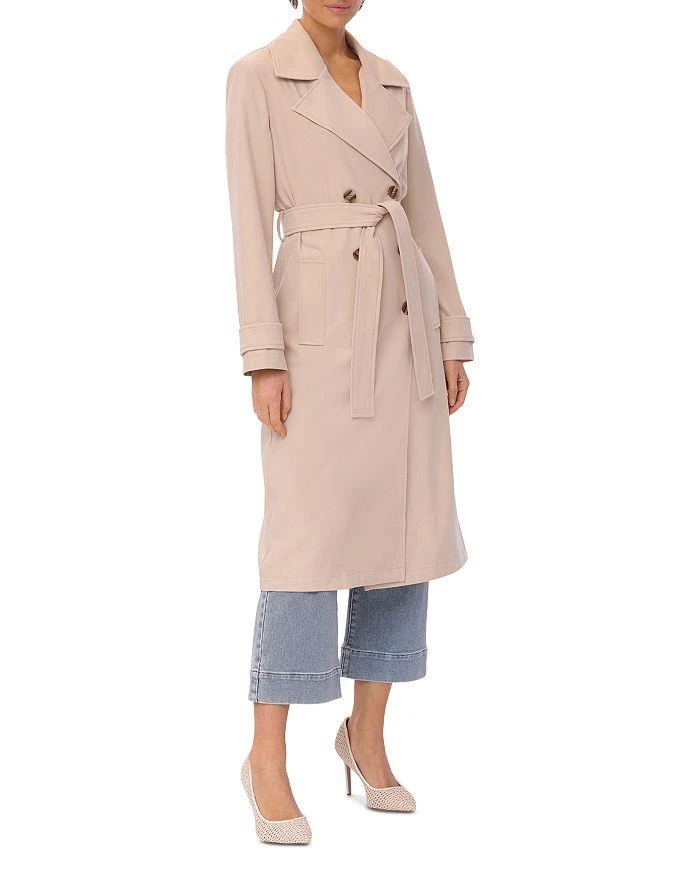 Bagatelle Double Breasted Relaxed Trench Coat 3