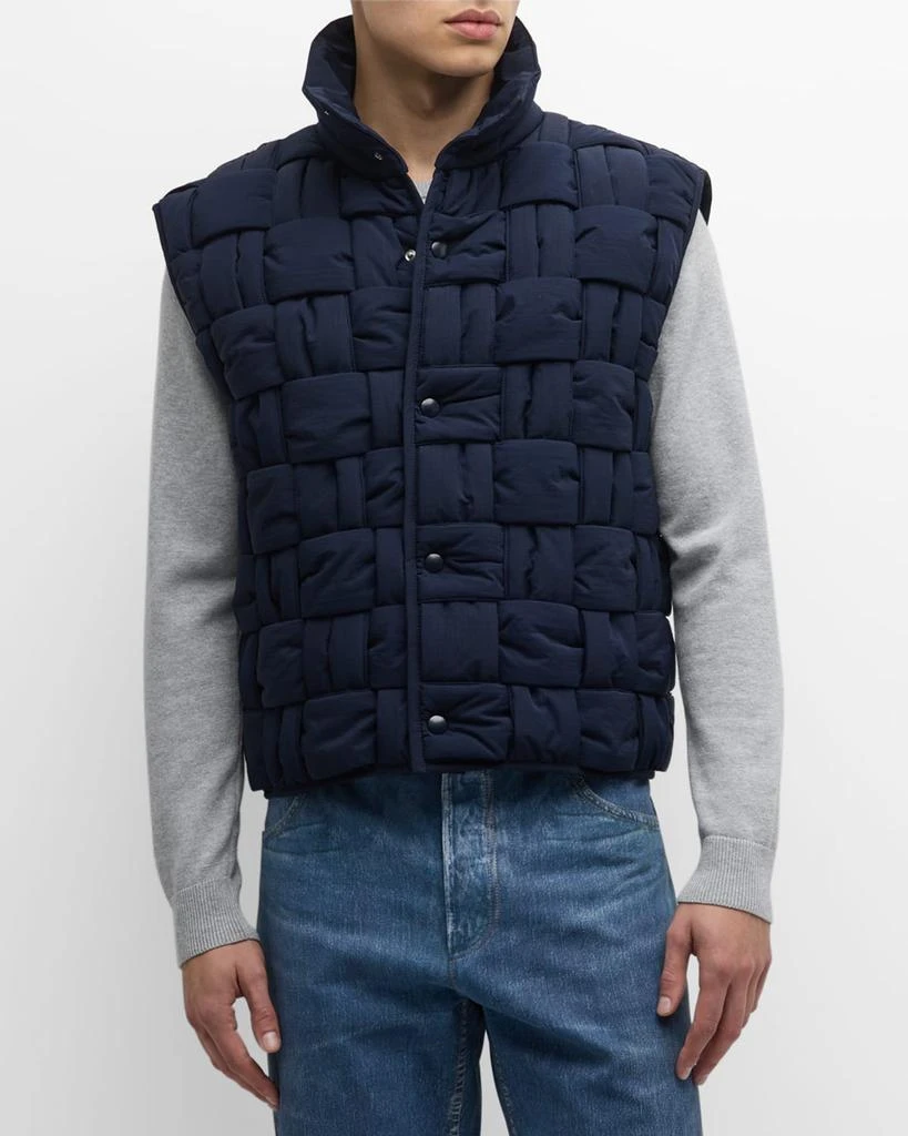 Bottega Veneta Men's Nylon Woven Vest 1