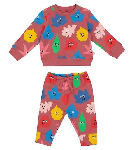 Stella McCartney Baby printed cotton tracksuit