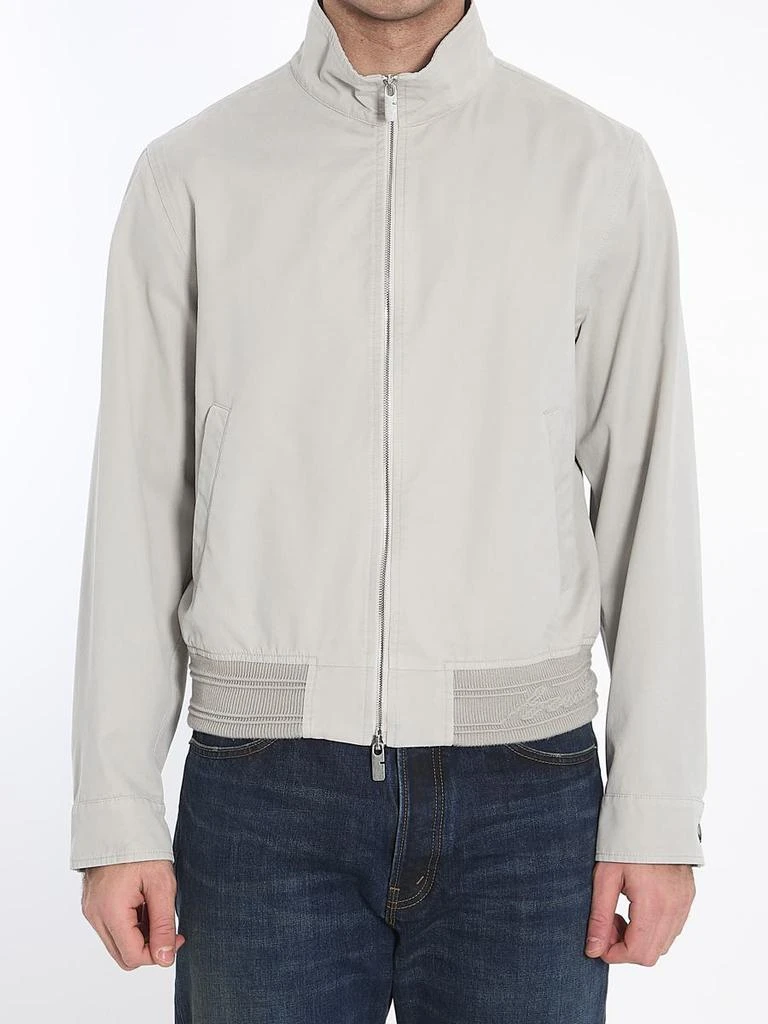 Burberry Bomber Jacket With Logo 1