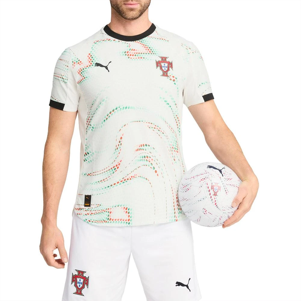 Puma Portugal 
25 Away Graphic Crew Neck Short Sleeve Replica Jersey 3