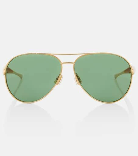 Bottega Veneta Sardine aviator sunglasses 1