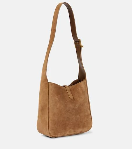 Yves Saint Laurent Le 5 à 7 Supple Baby suede shoulder bag 4