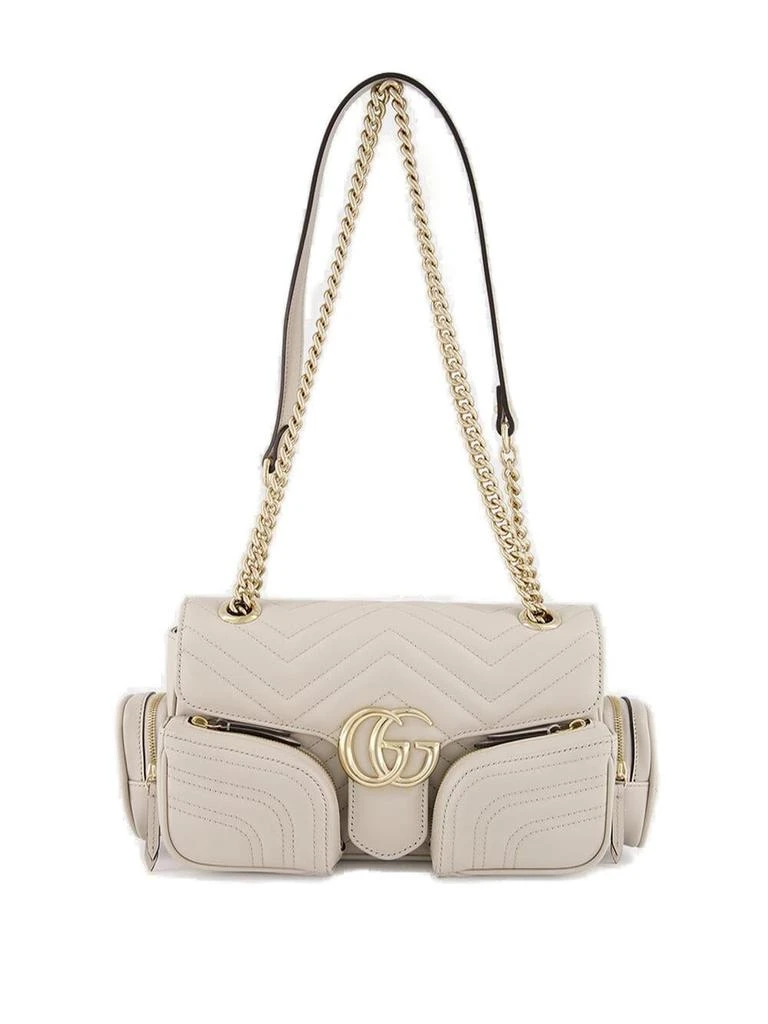 Gucci Gucci GG Marmont Small Pocket Detailed Shoulder Bag 1