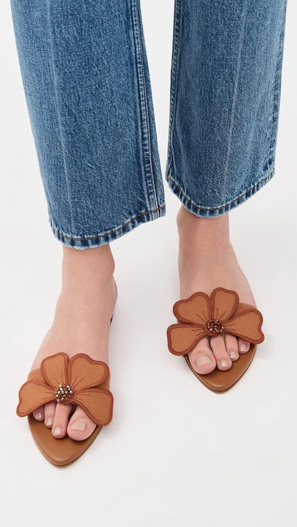 Kaanas Bliss by Lun Flower Applique Sandals 2