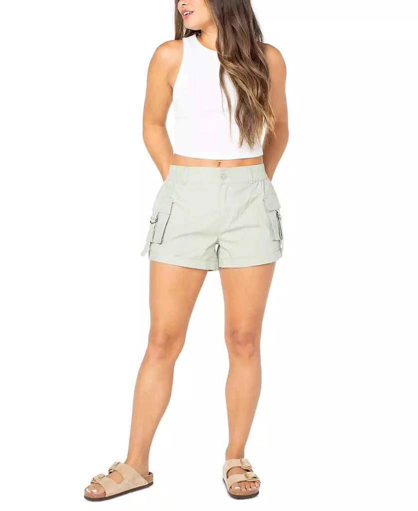 Celebrity Pink Juniors' Cargo Cuffed Shorts 1