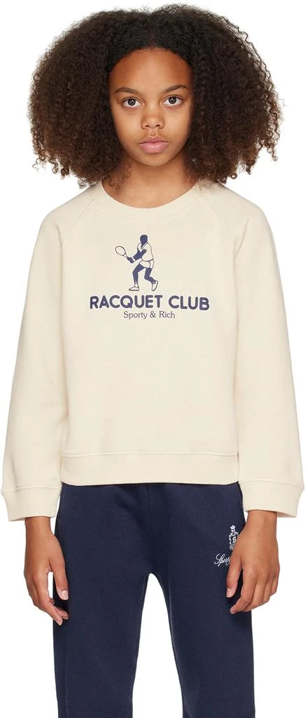 Sporty 
Rich Kids Off-White 
Racquet Club
 Sweatshirt