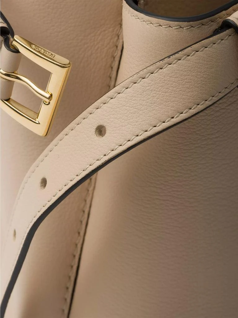 Prada Buckle Small Leather Handbag with Double Belt 5