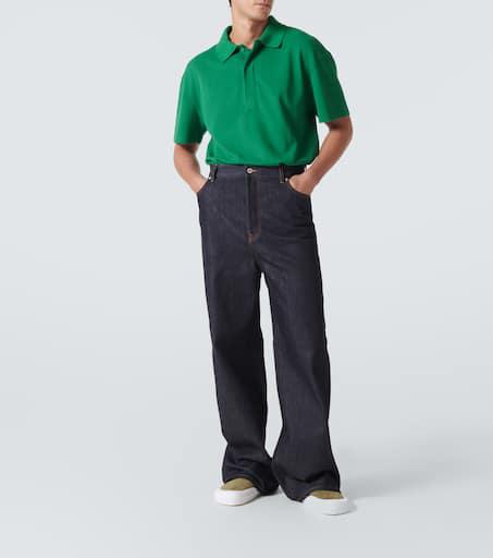 Loewe High-rise wide-leg jeans