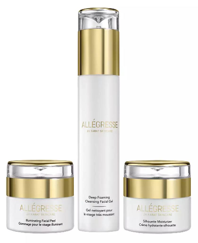 Allegresse 24 Karat Skin Care Allegresse 24K Skincare Clean and Hydrate 3 Piece Set