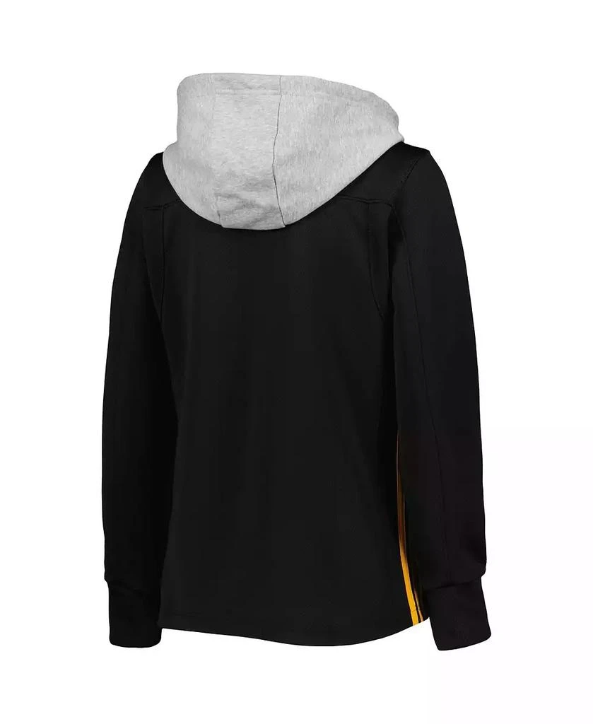 Adidas Women's Black Pittsburgh Penguins Skate Lace Team Pullover Hoodie 4
