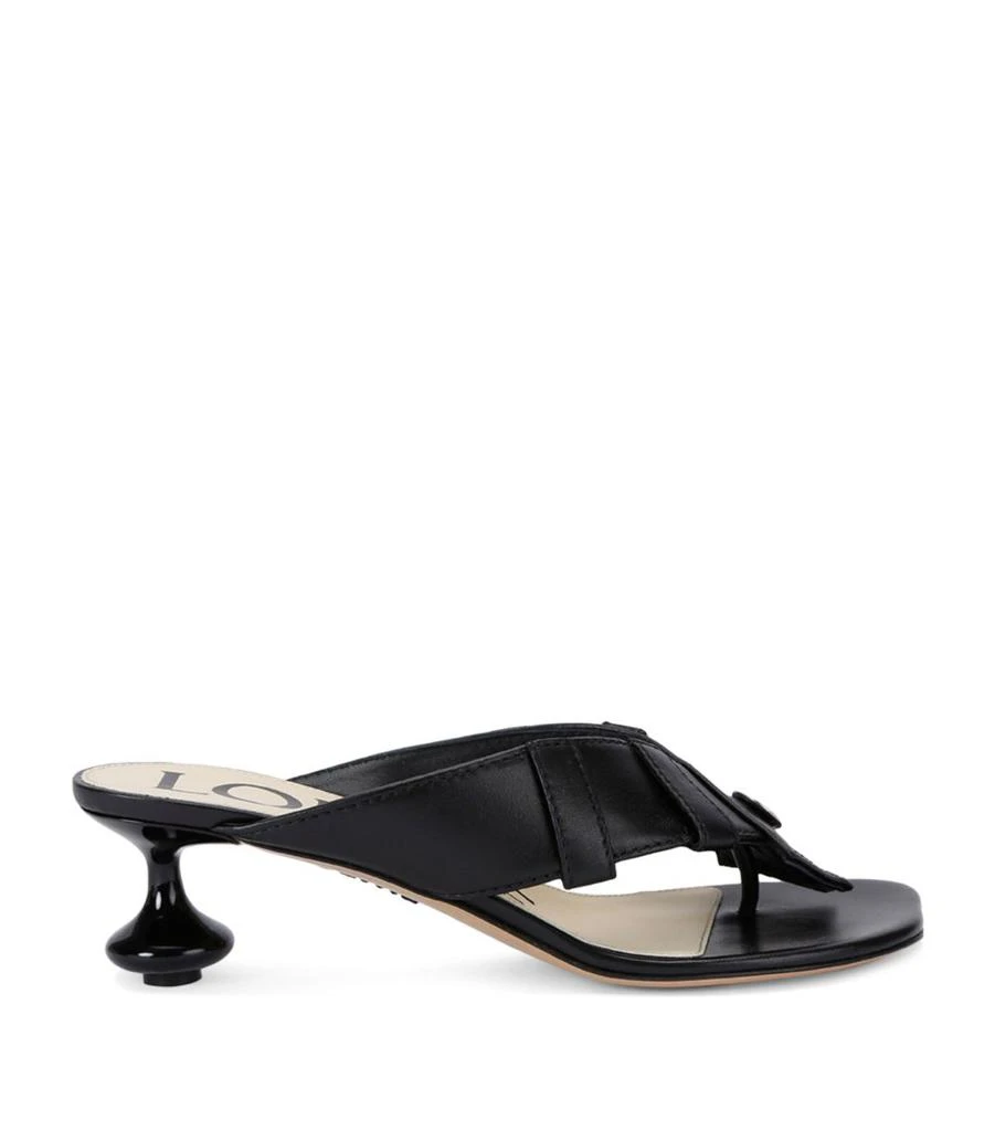 Loewe Toy Panta Toe Post Heeled Sandals 45 1
