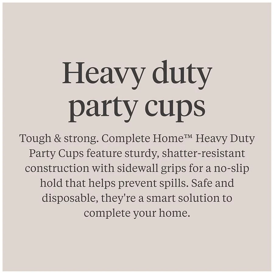 Walgreens Heavy Duty Party Cups 18 fl oz, Red 4