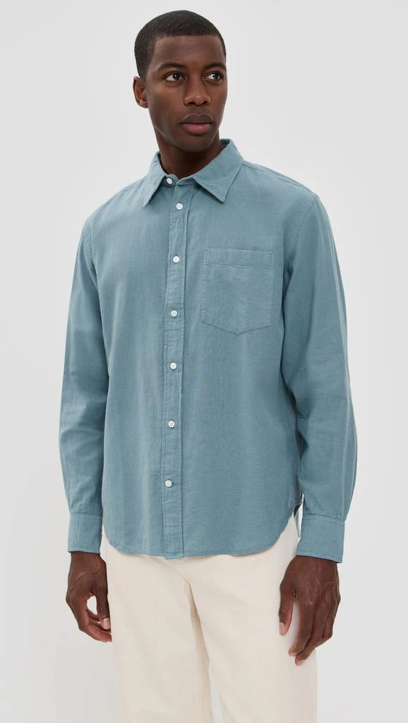Norse Projects Algot Relaxed Cotton Linen Shirt 6
