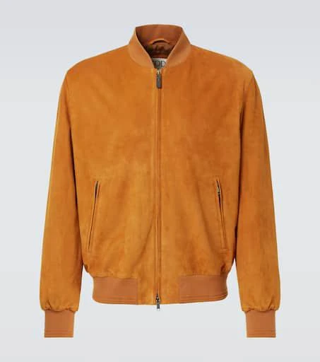 Tod's Pashmy suede bomber jacket 1