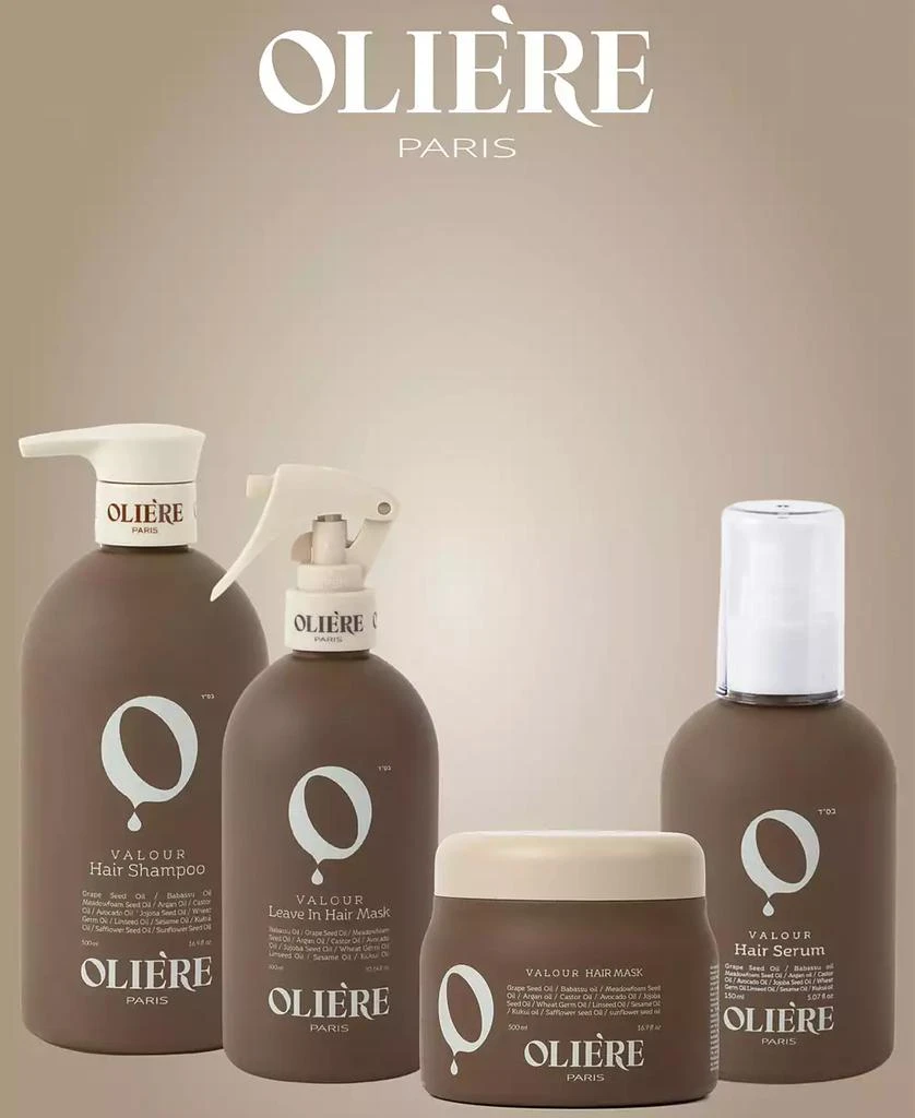 Oliere Paris Valour Smoothing Repairing Shine-Enhancing Hair Care Set 2