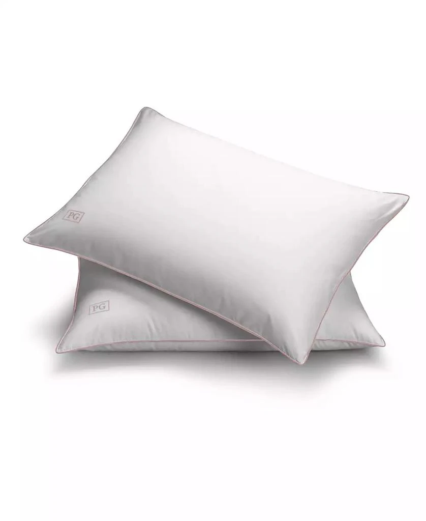 Pillow Gal White Goose Down Soft Density Stomach Sleeper 2-Pack Pillows, Standard/Queen 1