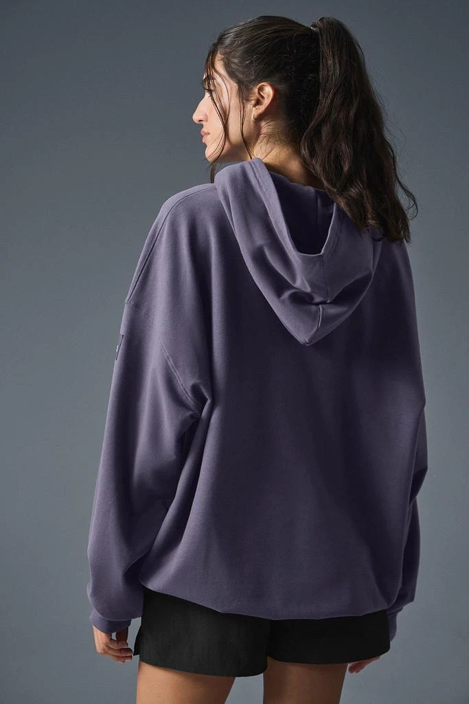 Alo Double Take Hoodie - Italian Plum 2