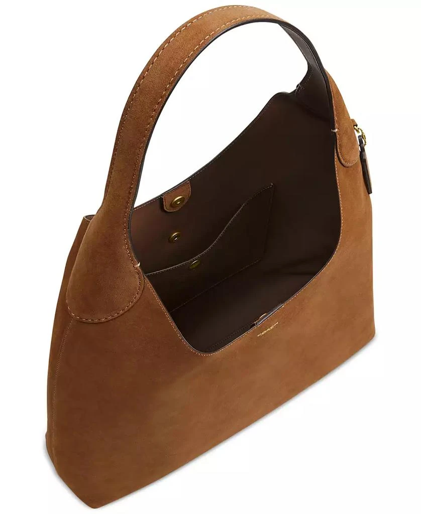 Coach Suede Brooklyn Extra-Large Shoulder Bag 39 4