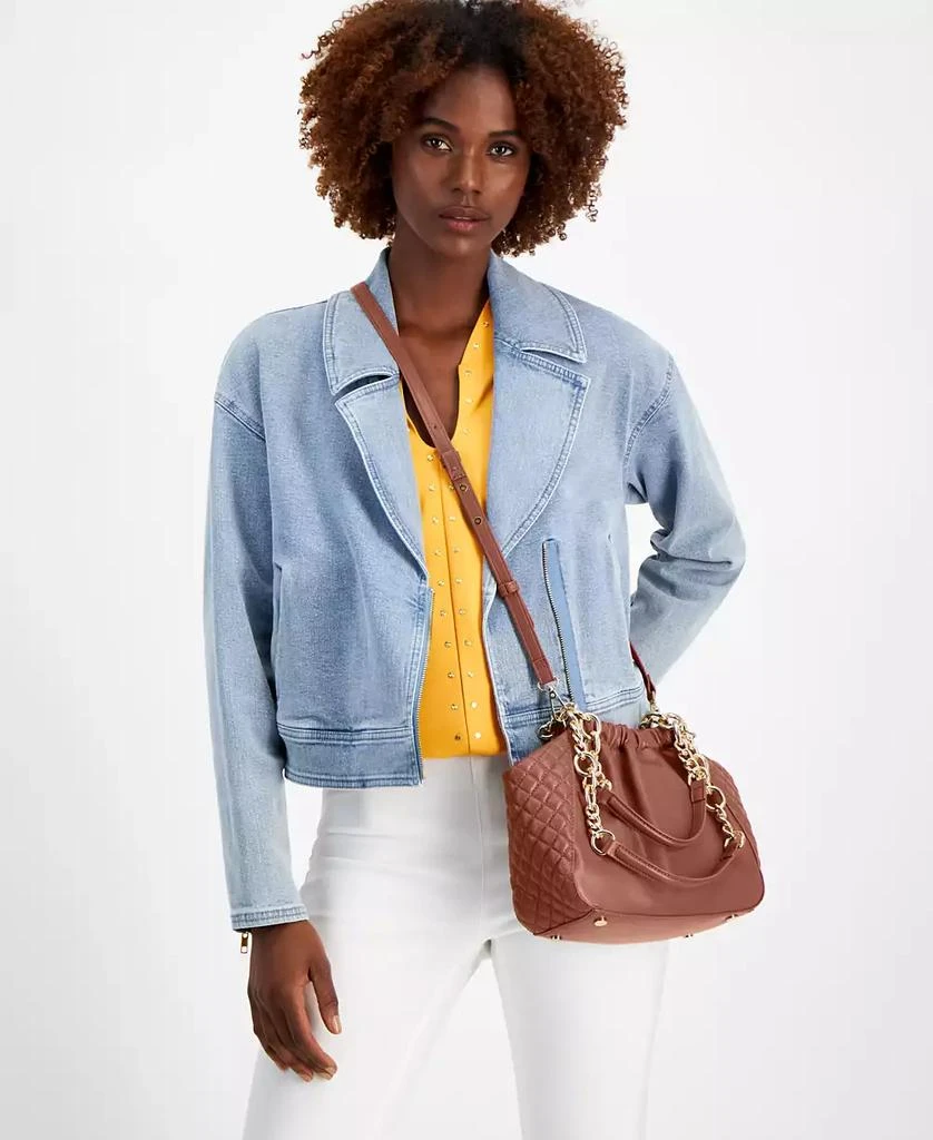 INC International Kemah Chain Medium Satchel, Created for Macy's 7